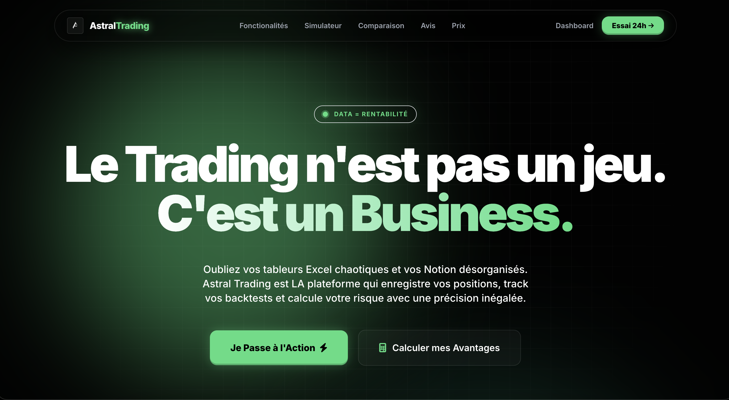 AstralTrading Interface